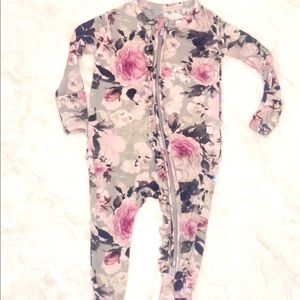 Posh peanut footed pajama- 0-3 mo